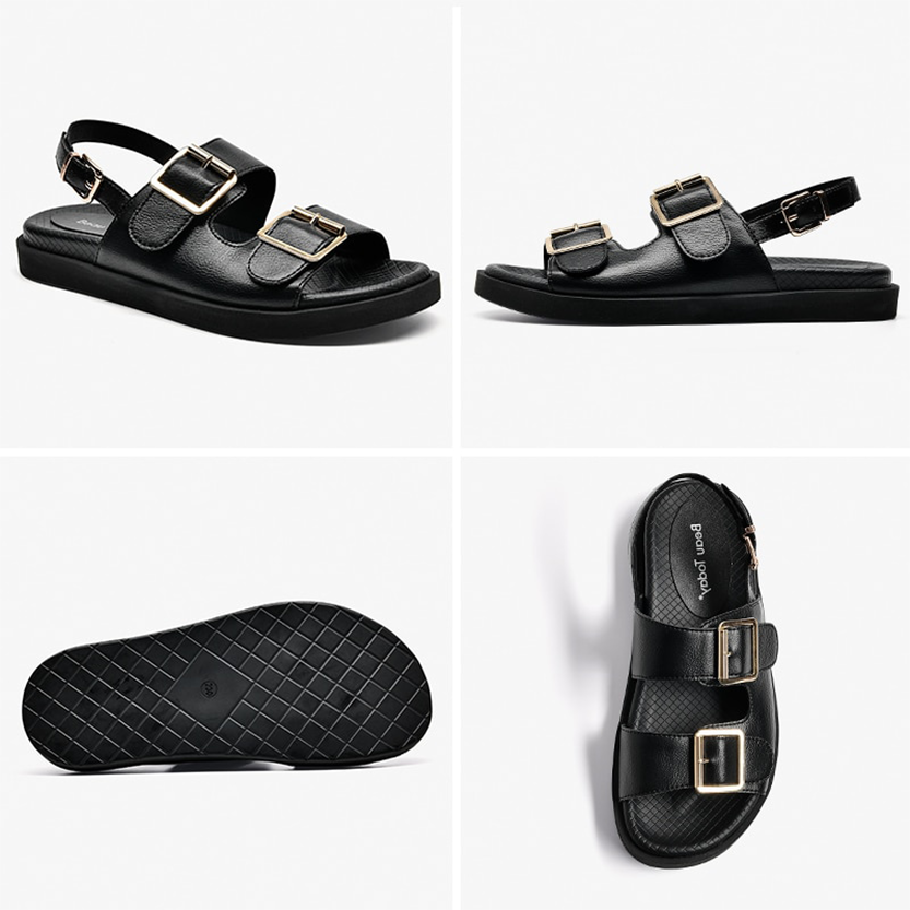Funki Findz | Shoes | Women's Summer Leather Slide Sandals