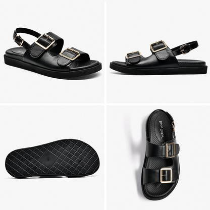 Funki Findz | Shoes | Women's Summer Leather Slide Sandals