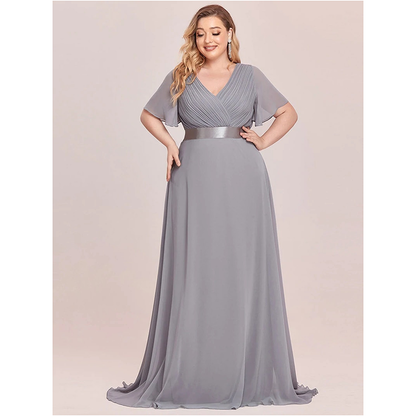 Funki Findz | Dresses | Women's Elegant Chiffon Evening Dress