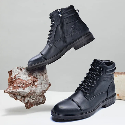 Funki Findz | Boots | Men's High Quality Leather Ankle Boots