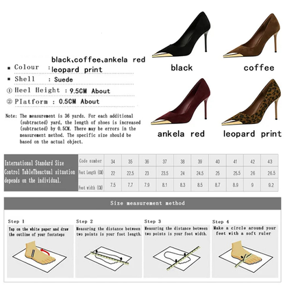 Funki Findz | Shoes | Women's Leopard Print Stilettos Metal Heel