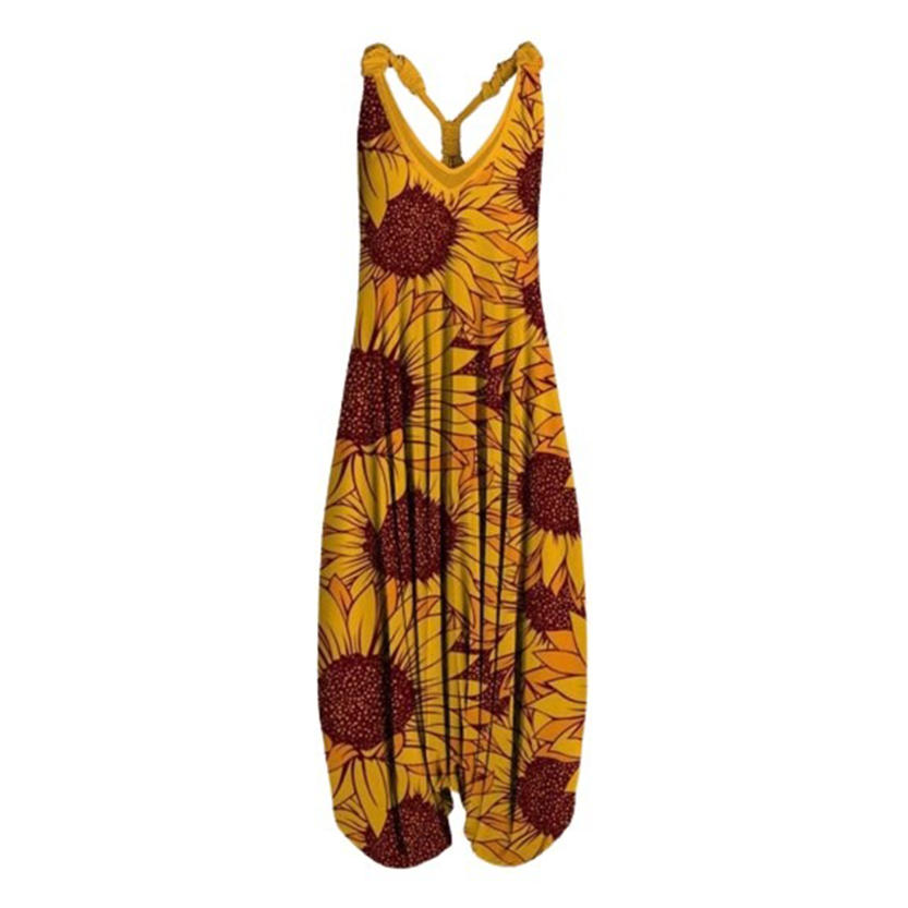 Funki Findz | Pants | Women's Casual Loose Romper Jumpsuit