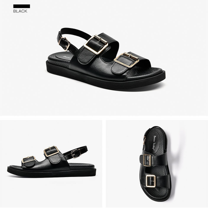 Funki Findz | Shoes | Women's Summer Leather Slide Sandals