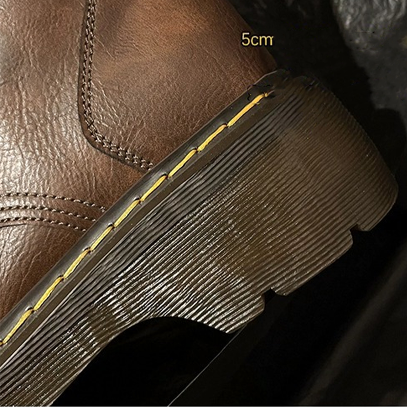 Funki Findz | Boots | Women's Brown Lace Up Calf Combat Boot