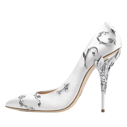 Funki Findz | Shoes | Women's Elegant Silk Formal Prom Stilettos