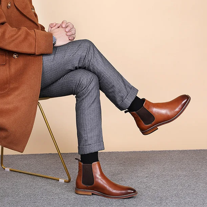 Funki Findz | Boots | Men's Stylish Luxury Leather Chelsea Boots