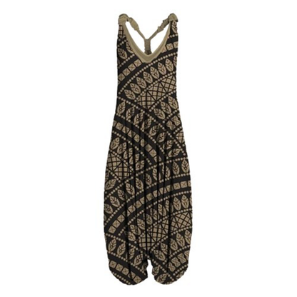 Funki Findz | Pants | Women's Casual Loose Romper Jumpsuit