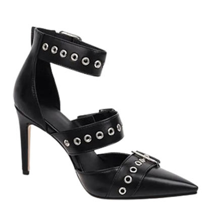 Funki Findz | Shoes | Women's Punk Buckle Strap Rivet Stilettos