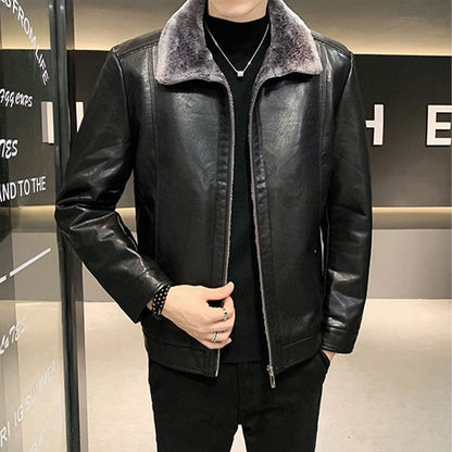 Funki Findz | Jackets | Men's Luxury Faux Leather Winter Jacket