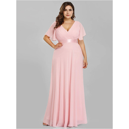 Funki Findz | Dresses | Women's Elegant Chiffon Evening Dress