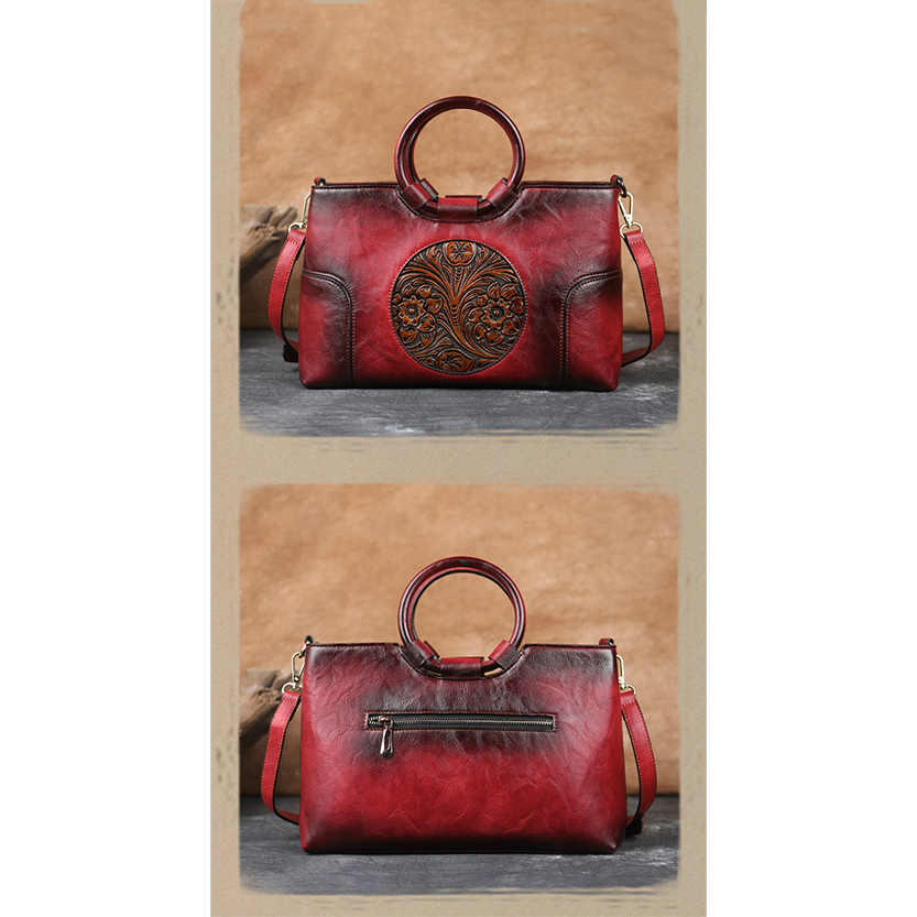 Funki Findz | Bags | Handbags | Women's Embossed Retro Bags