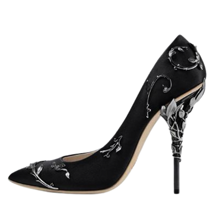 Funki Findz | Shoes | Women's Elegant Silk Formal Prom Stilettos