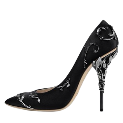 Funki Findz | Shoes | Women's Elegant Silk Formal Prom Stilettos