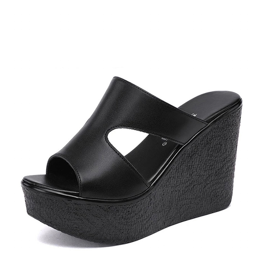 Funki Findz | Shoes | Women's High Heel Gothic Wedge Sandals