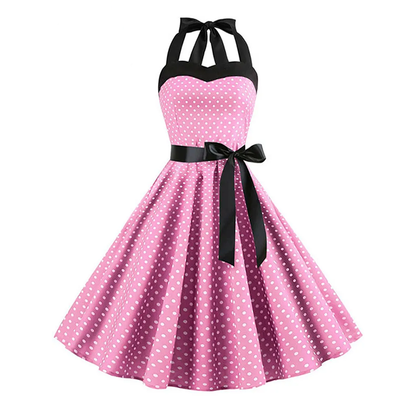 Funki Findz | Dresses | Women's Rockabilly Swing Halter Dress