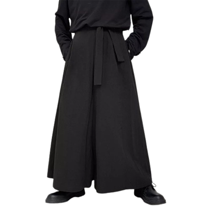 Funki Findz | Skirts | Men's Japanese Style Wide Leg Skirt Pants