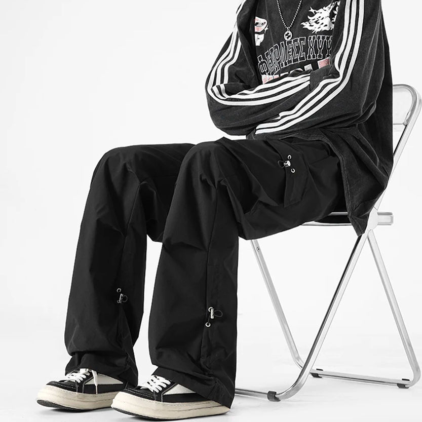 Funki Findz | Pants | Men's Casual Cargo Pants Long Loose Fit