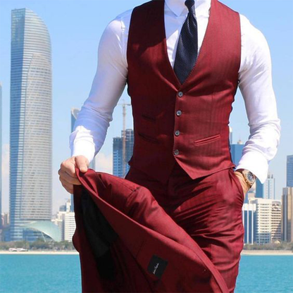Funki Findz | Suits | Men's 3 Pcs Slim Fit Formal Wedding Suits