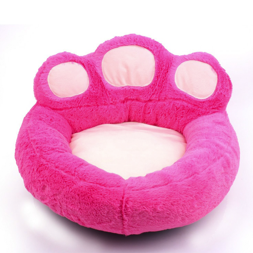 Funki Findz | Pet Beds | Cute Fluffy Paw Shaped Dog Cat Beds