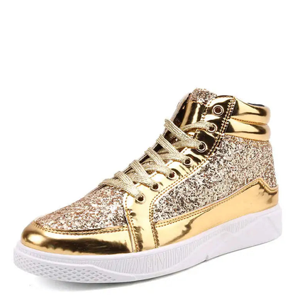 Funki Findz | Boots | Men's Women's Bling Lace Up Sneakers