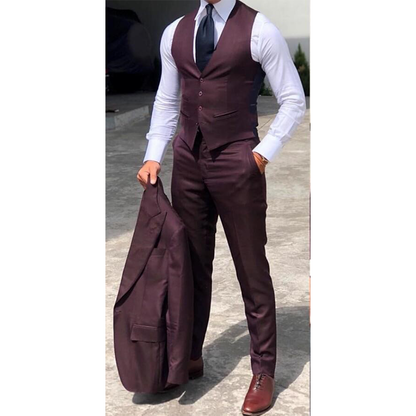 Funki Findz | Suits | Men's Slim Fit Formal Wedding Tuxedos 3Pc
