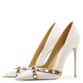 Funki Findz | Shoes | Women's Luxury Leather Rivet Stilettos