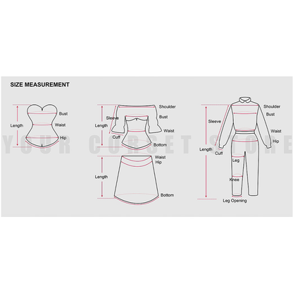 Funki Findz | Dresses | Women's Steampunk Top Corset Skirt Set