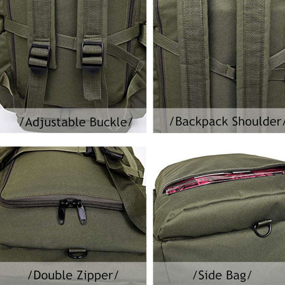 Funki Findz | Bags | Travel Bags | Large Canvas Duffel Bag