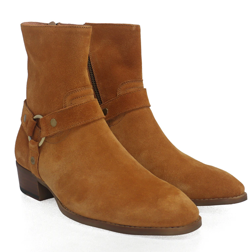 Funki Findz | Boots | Men's Vintage Chelsea Boots | Real Leather