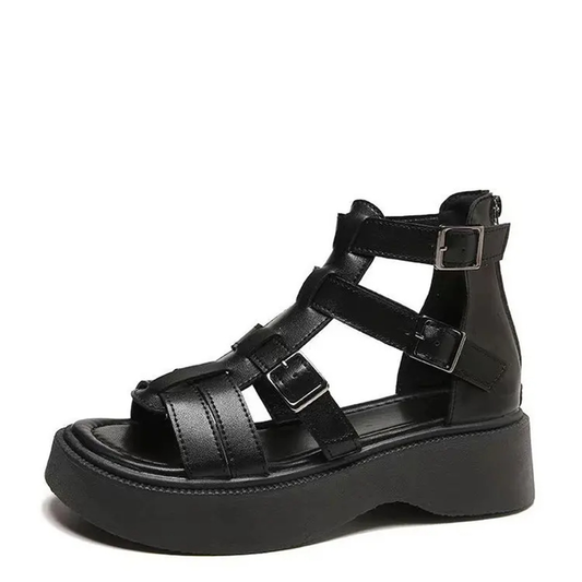 Funki Findz | Shoes | Women's Low Goth Wedge Sandals
