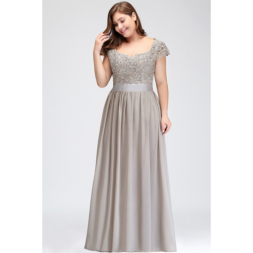 Funki Findz | Dresses | Women's Long Chiffon Satin Lace Dress
