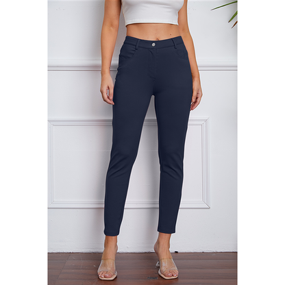 Funki Findz | Pants | Women's Stretchy 3/4 Cropped Pants