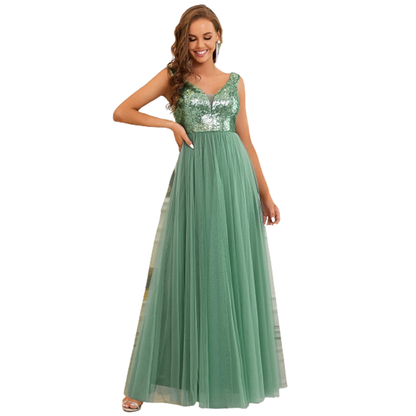 Funki Findz | Dresses | Women's Elegant Long Evening Dress