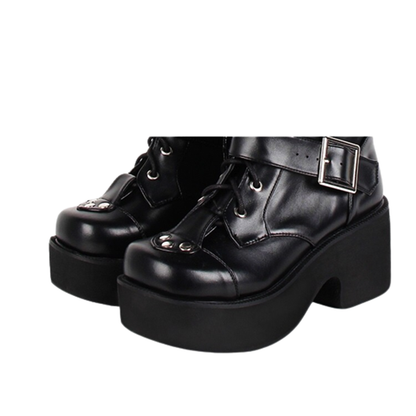 Funki Findz | Boots | Women's Japanese Gothic Platform Boots