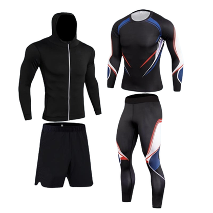 Funki Findz | Activewear | Men's Compression Workout Pant Sets