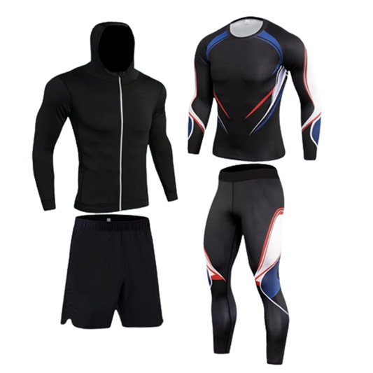 Funki Findz | Activewear | Men's Compression Workout Pant Sets