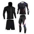 Funki Findz | Activewear | Men's Compression Workout Pant Sets