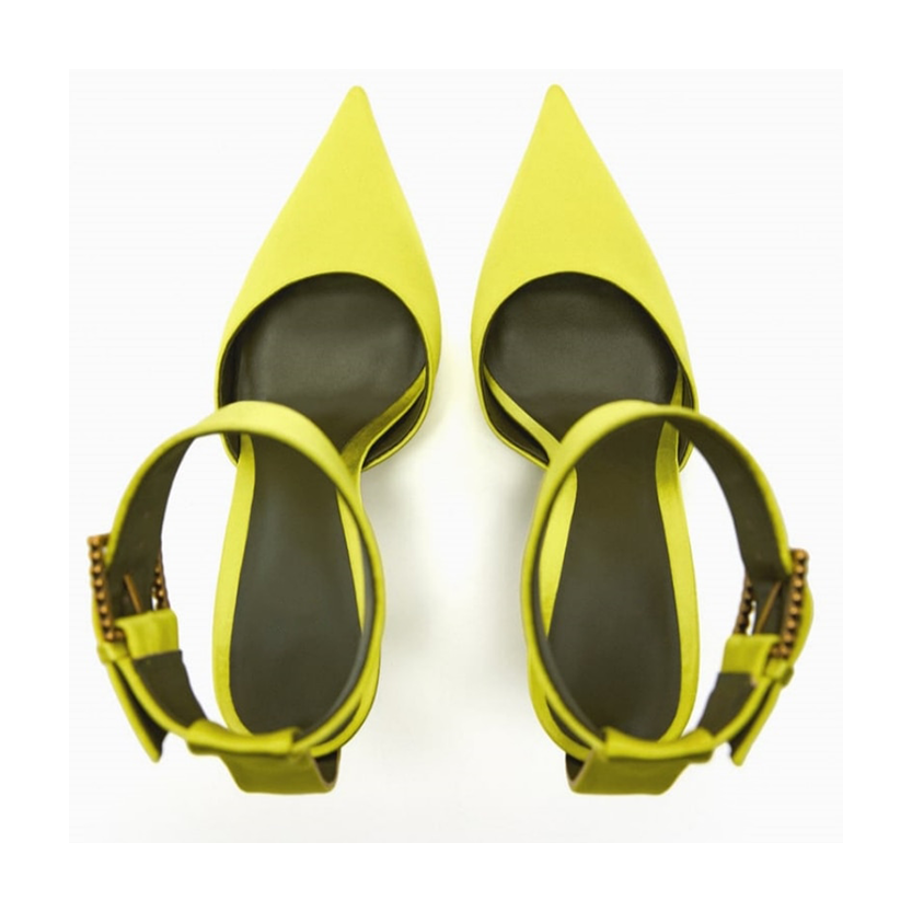 Funki Findz | Shoes | Women's Buckle Strap Pointed Toe Stilettos
