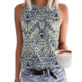 Funki Findz | Shirts | Women's Paisley 3D Print Retro Tank Tops