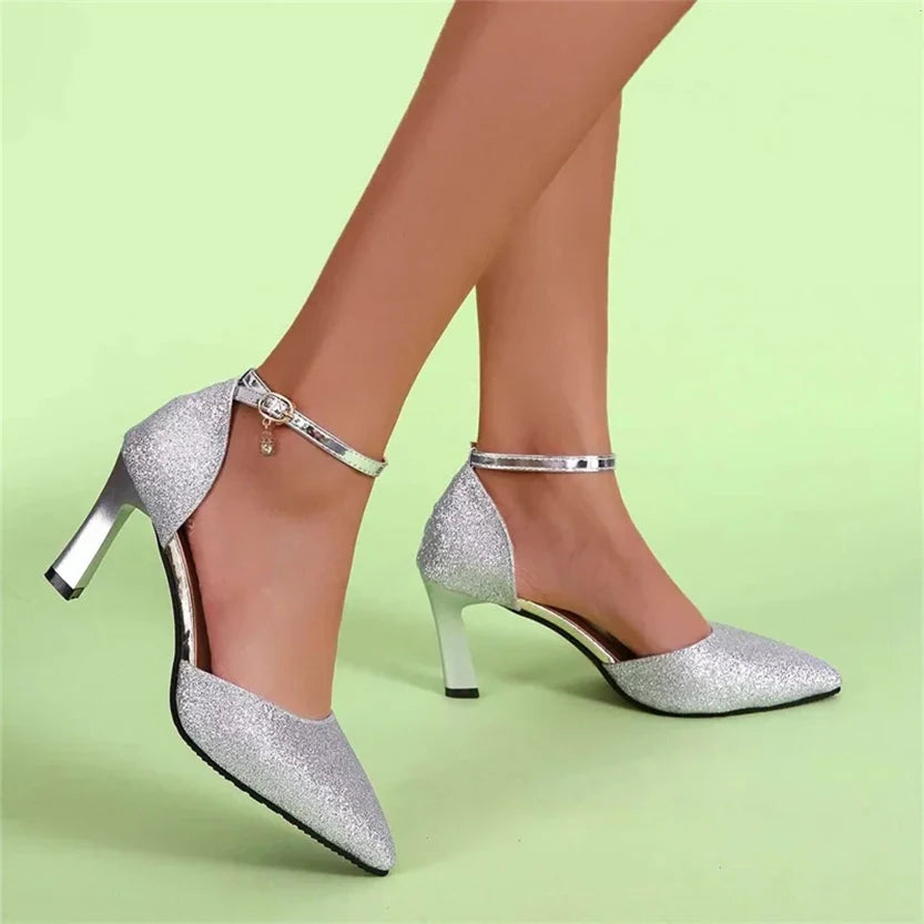 Funki Findz | Shoes | Women's Gold Silver Rose Glitter Shoes