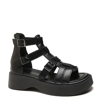 Funki Findz | Shoes | Women's Low Goth Wedge Sandals