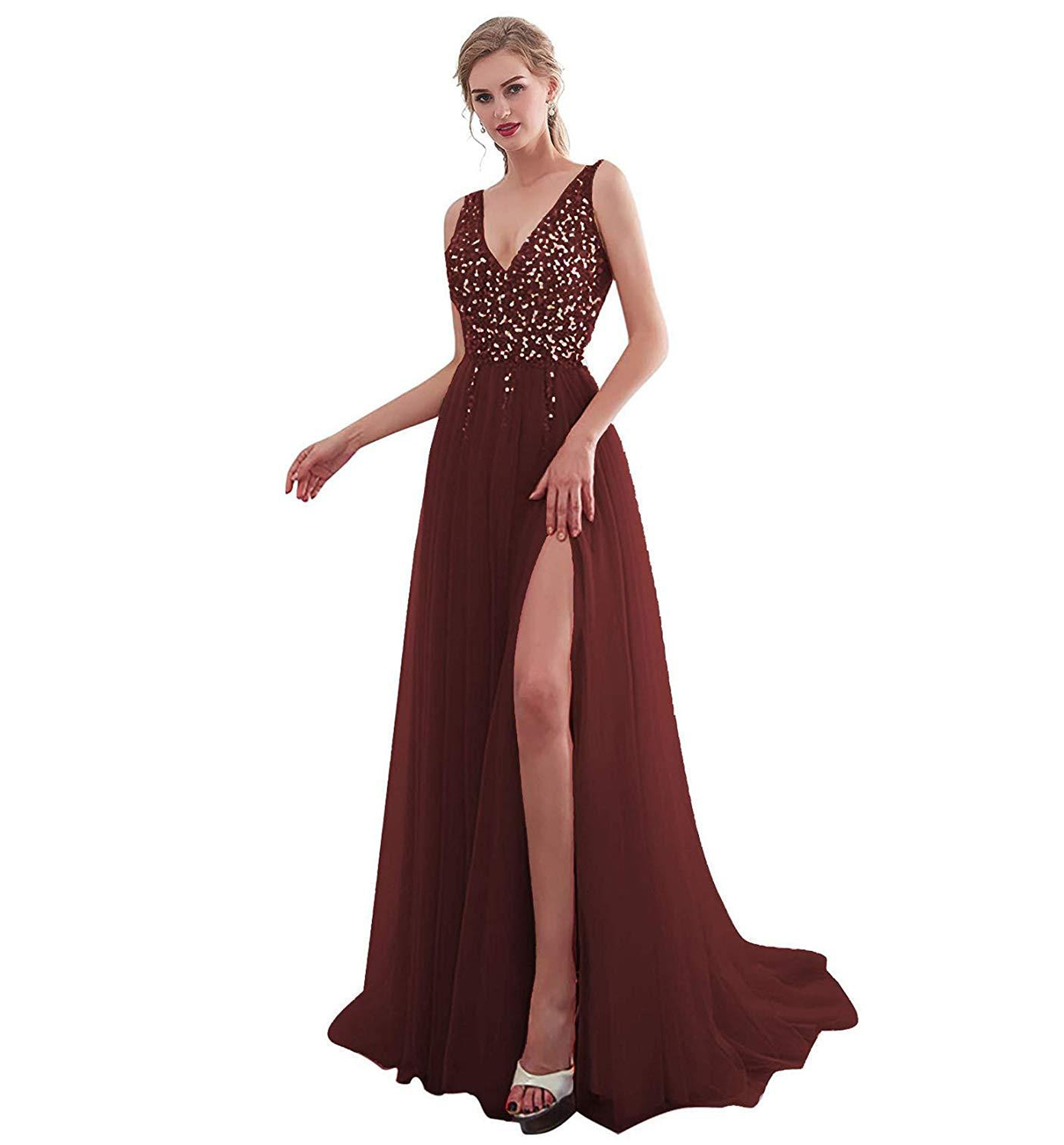Funki Findz | Dresses | Women's Beaded  Evening Dress | Tulle