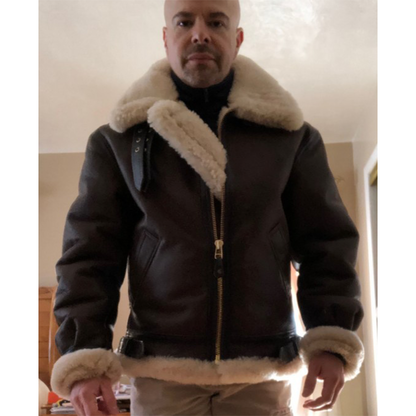 Funki Findz | Jackets | Men's Warm Faux Fur and Leather Jacket