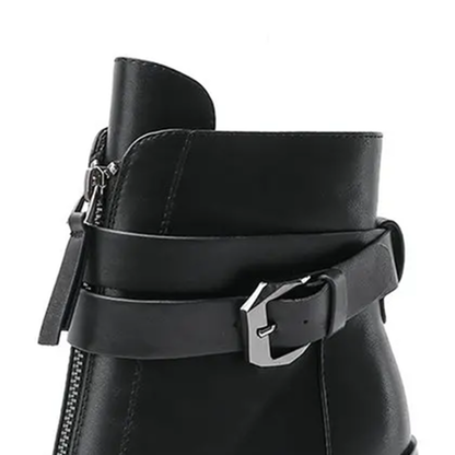 Funki Findz | Boots | Women's Pointed Toe Zip Up Ankle Boots