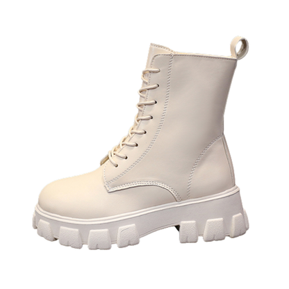 Funki Findz | Boots | Women's Lace-up Chunky Combat Boots