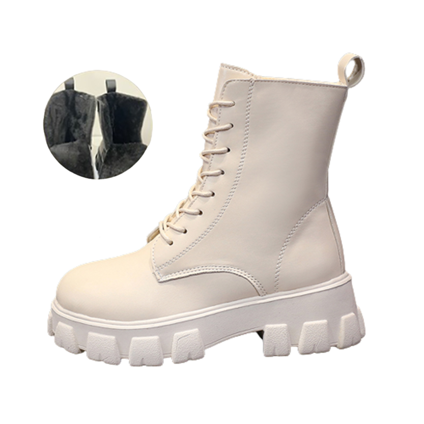 Funki Findz | Boots | Women's Lace-up Chunky Combat Boots