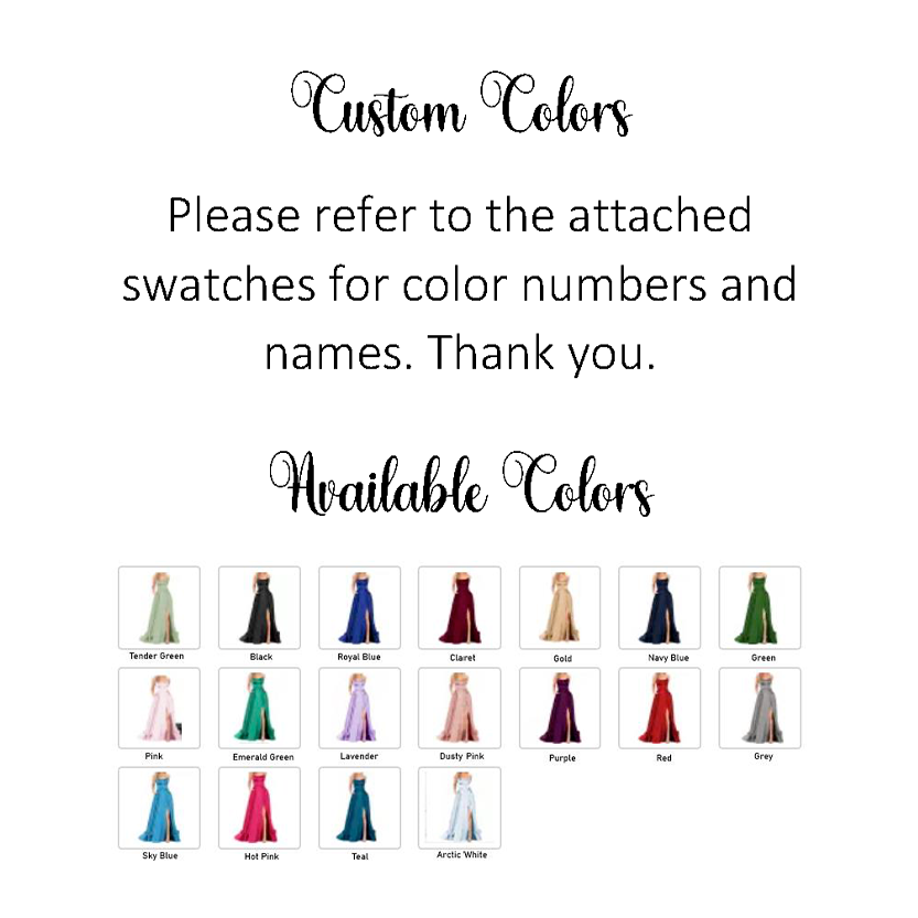 Funki Findz | Dresses | Women's Elegant Long Satin Prom Dress