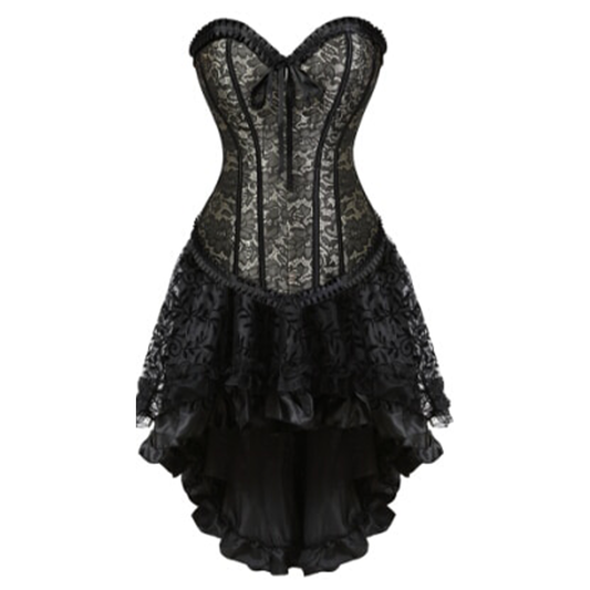 Funki Findz | Dresses | Women's Victorian Gothic Corset Skirt Set