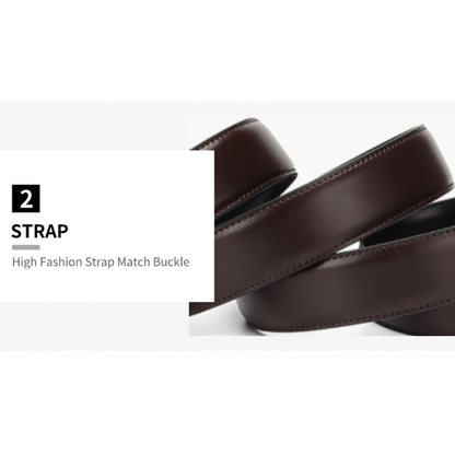 Funki Findz | Belts | Men's Luxury Leather Belt Reversible Buckle