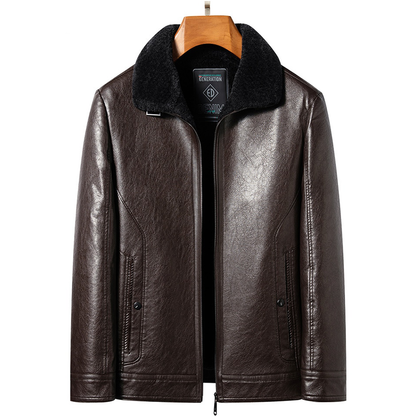 Funki Findz | Jackets | Men's Real Leather Fleece Lined Jackets